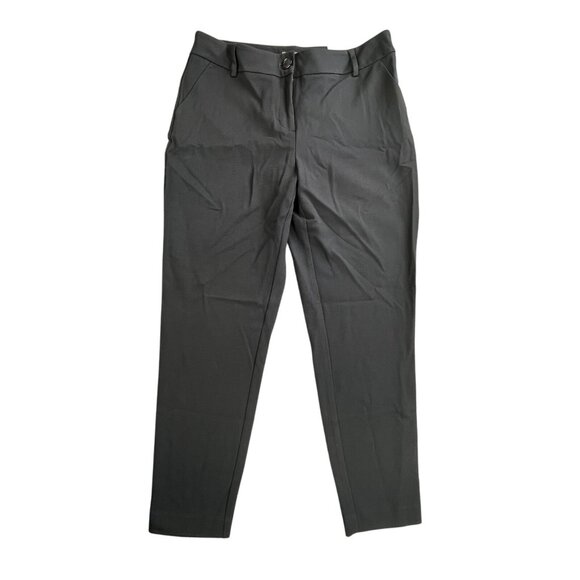 Maurices Skinny Ankle Pants Womens 7/8 Regular Navy Blue Stretch Career NWT - Picture 1 of 16